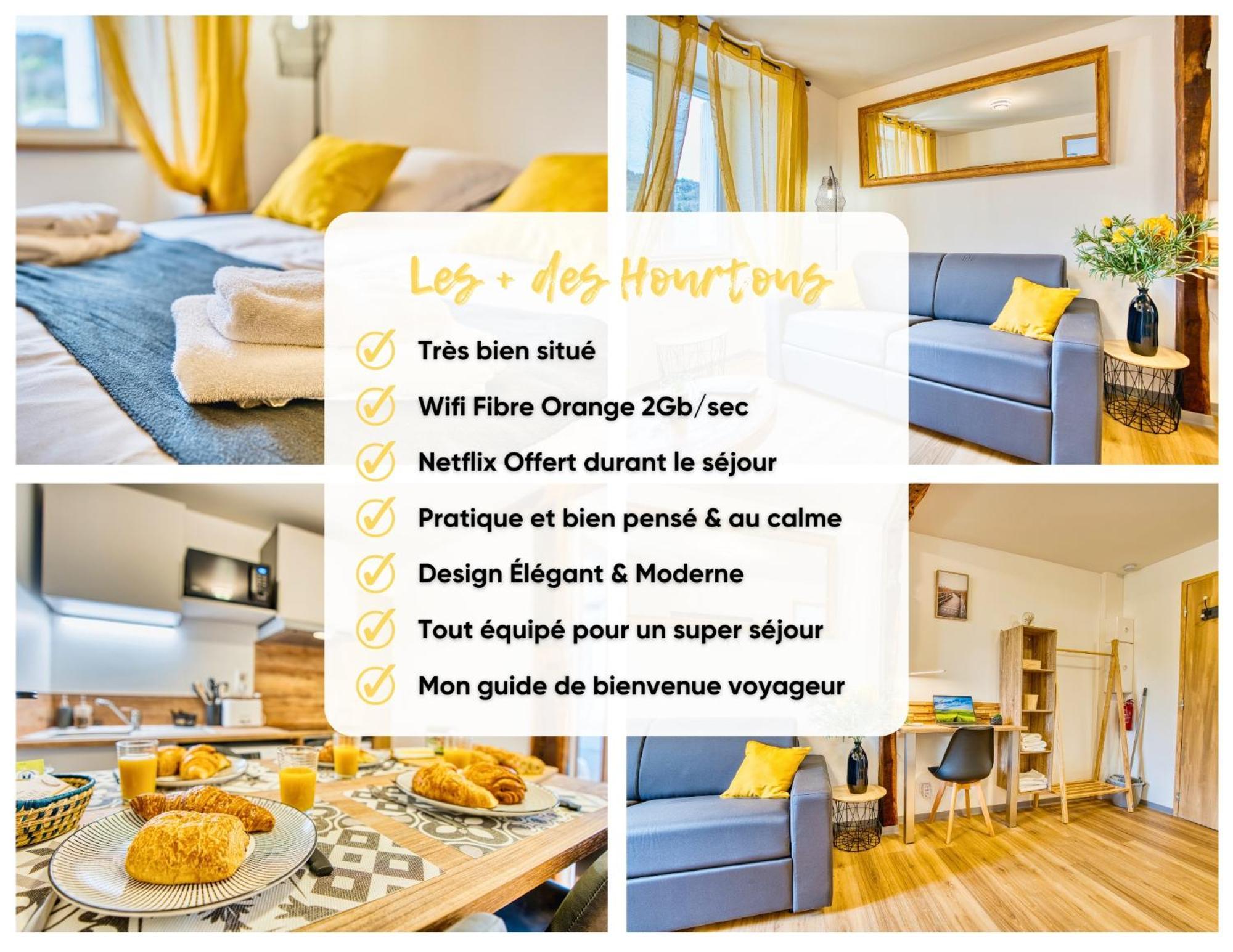 Apartmán Les Hourtous Netflix Wi-Fi Fibre Terasse 4 Pers Banassac Exteriér fotografie
