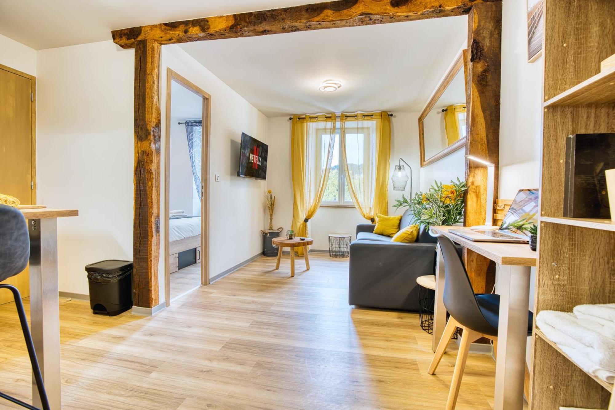 Apartmán Les Hourtous Netflix Wi-Fi Fibre Terasse 4 Pers Banassac Exteriér fotografie